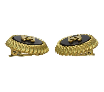 Chanel Cocomark Round Earring