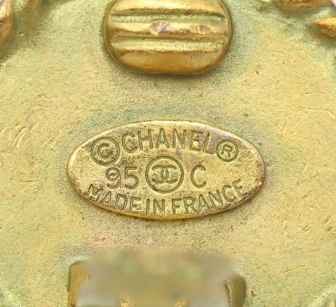 Chanel Cocomark Round Earring