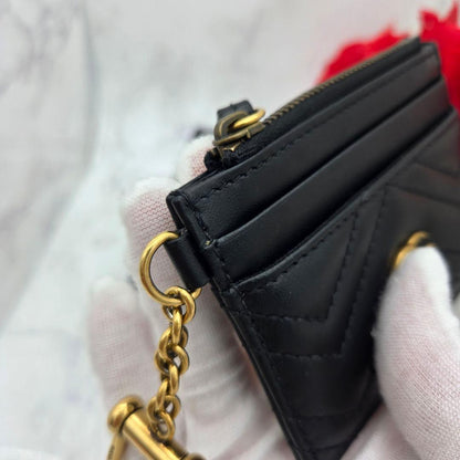 Gucci Marmont Quilted Coin Case Wallet — view 4