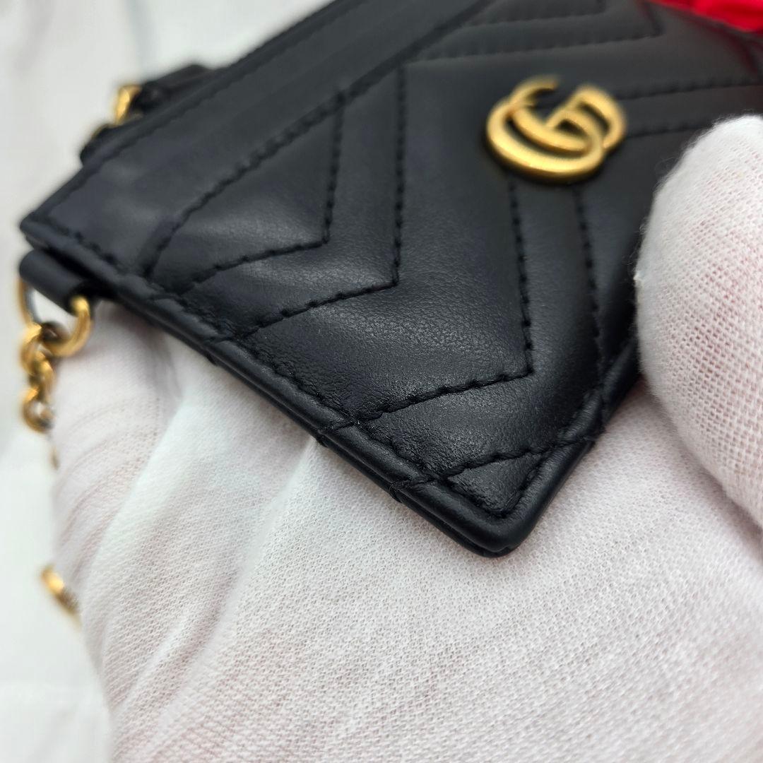 Gucci Marmont Quilted Coin Case Wallet — view 5