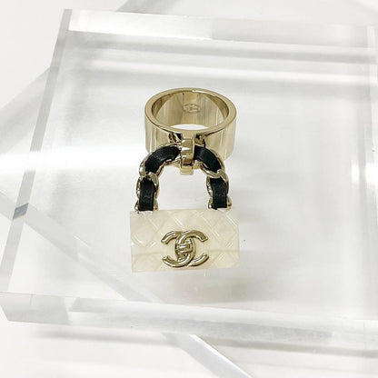 Chanel Chanel Cocomark Quilted Bag Charm Ring