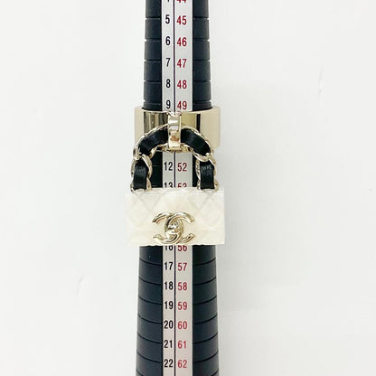 Chanel Chanel Cocomark Quilted Bag Charm Ring