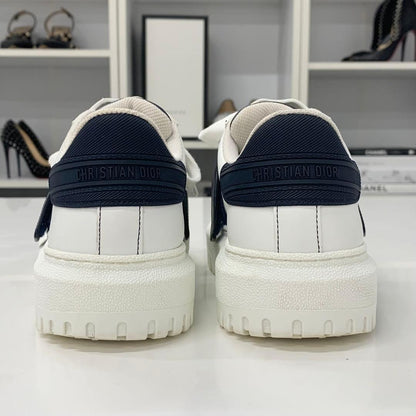 Dior Id Logo Leather Rubber Sneakers — view 6