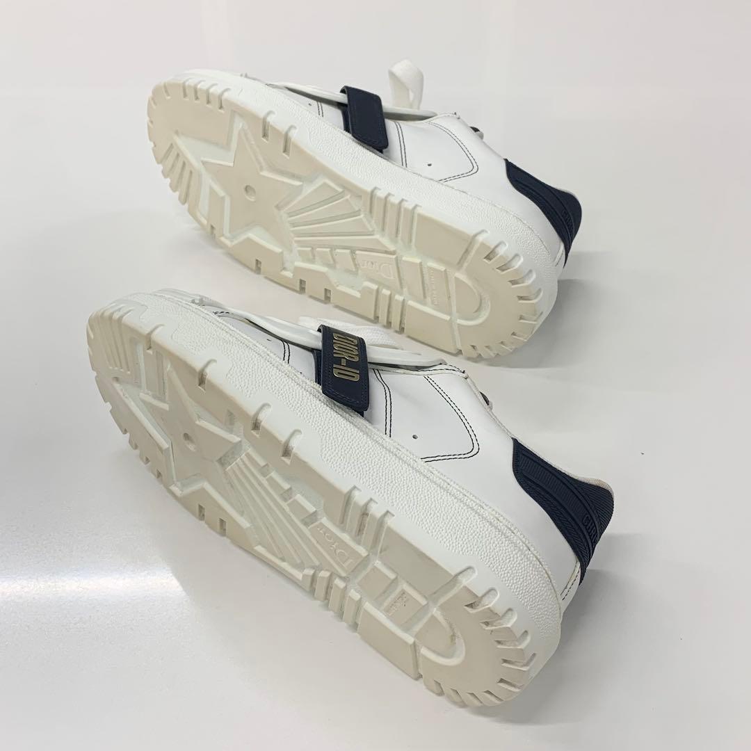 Dior Id Logo Leather Rubber Sneakers — view 7