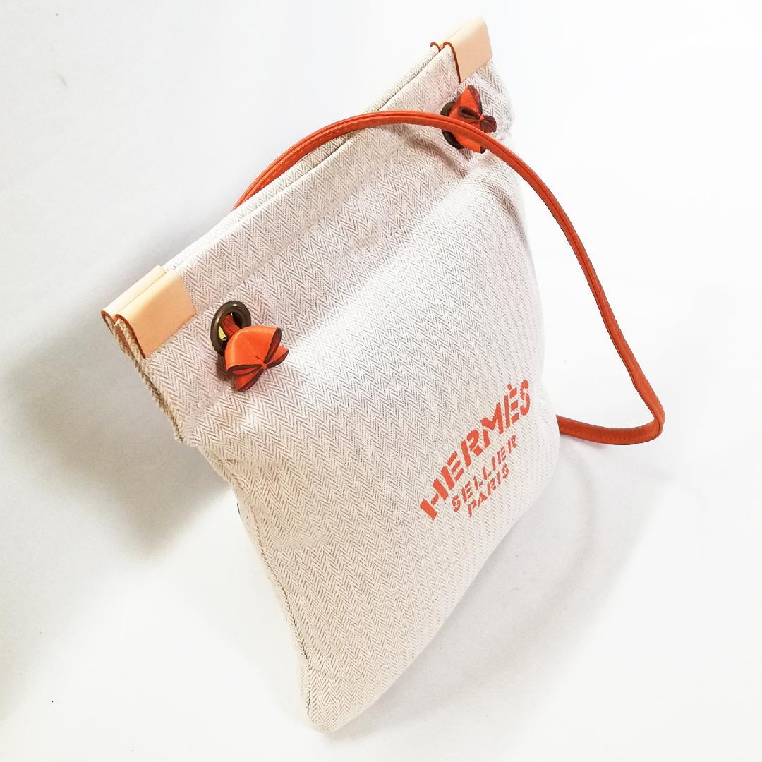 Hermes Aline PM Tote Bag Orange — view 2