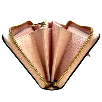 Louis Vuitton Bicolor Empreinte Zippy Wallet Bouton de Rose — view 6