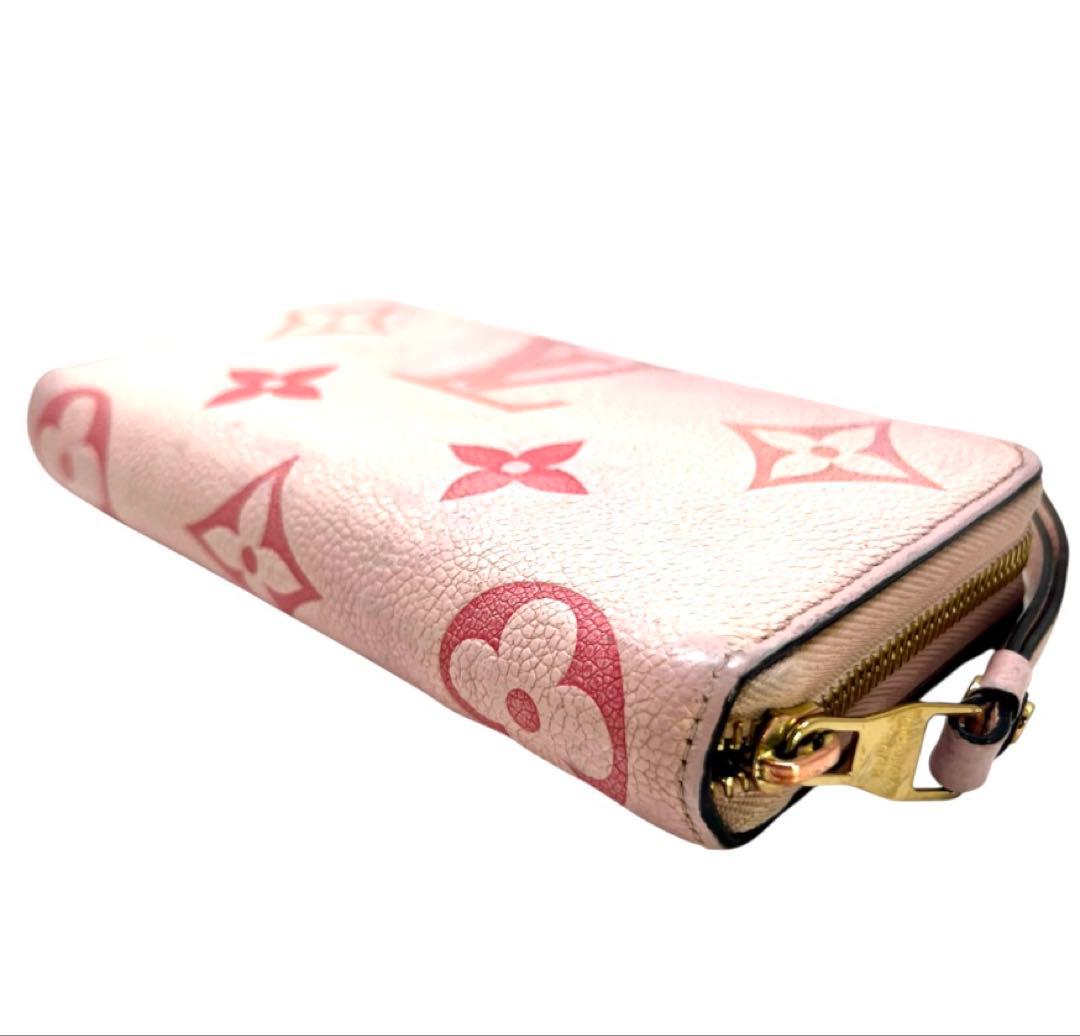 Louis Vuitton Bicolor Empreinte Zippy Wallet Bouton de Rose — view 7