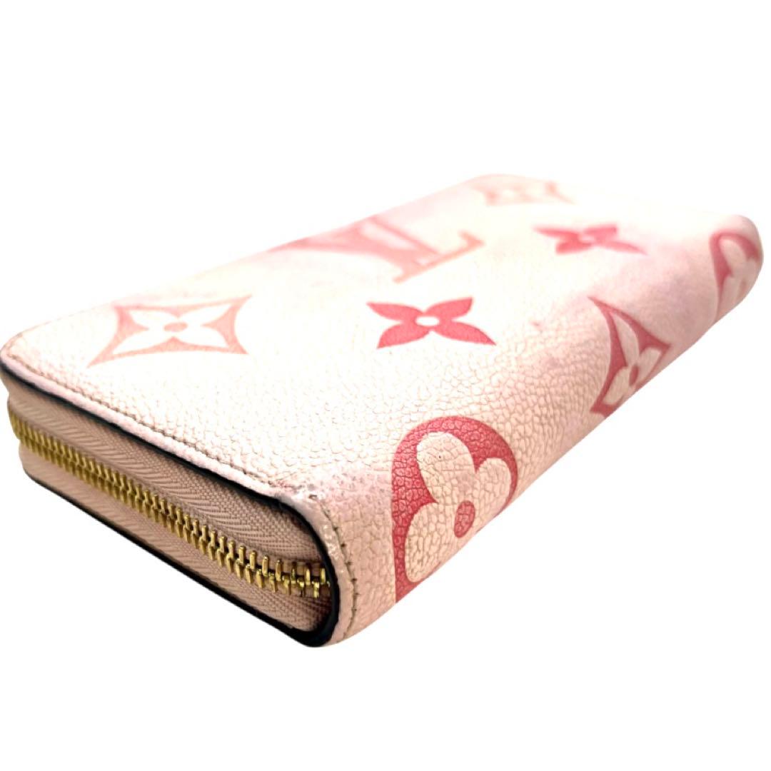 Louis Vuitton Bicolor Empreinte Zippy Wallet Bouton de Rose — view 8