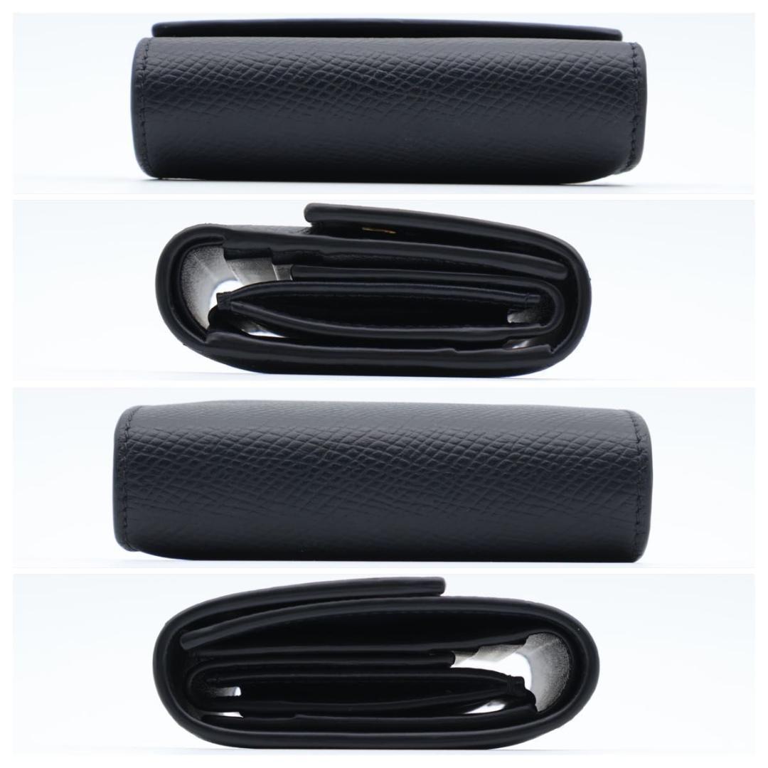 Celine Trifold Tri Foldwallet Black Wallet — view 9