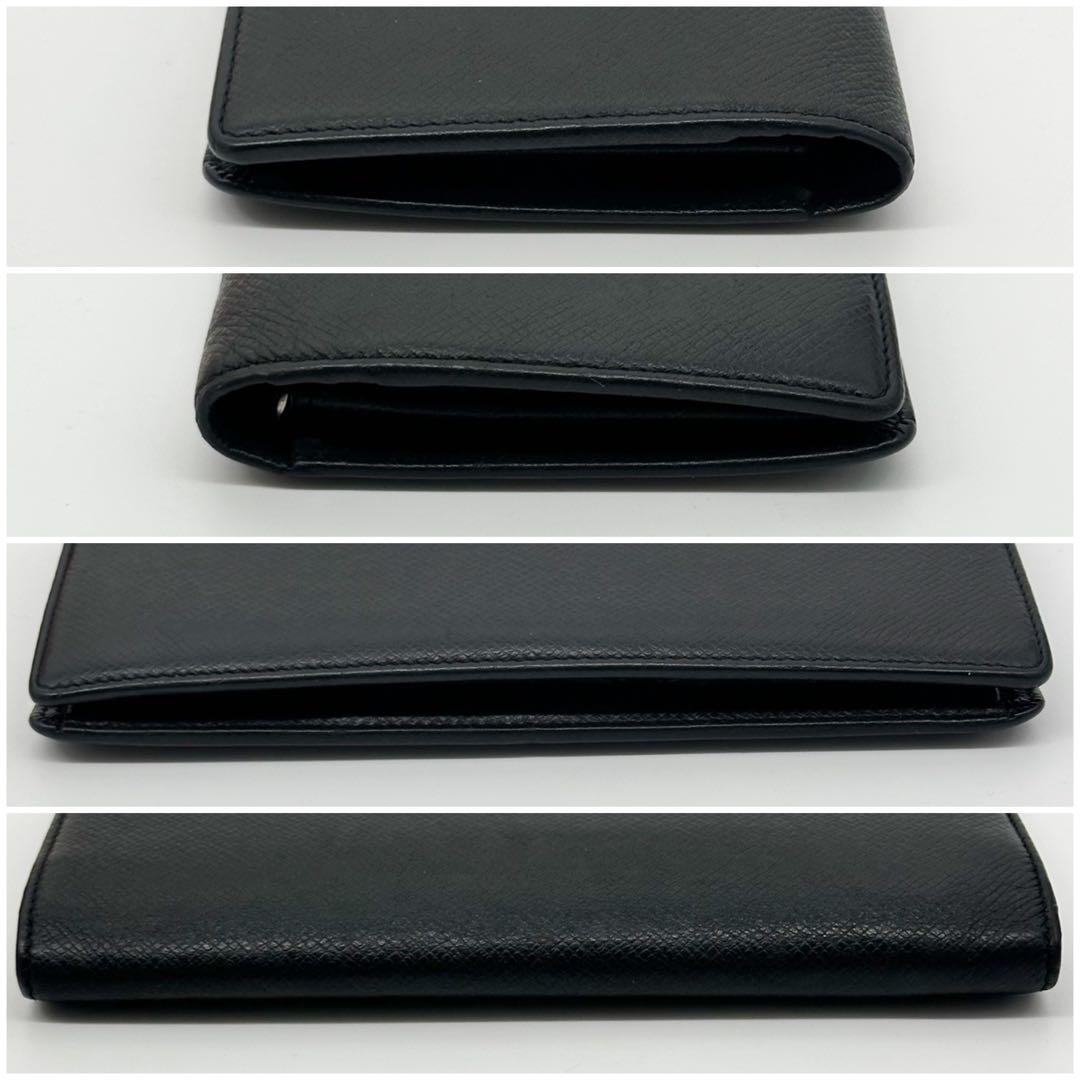 Louis Vuitton Portefeuille Brazza Taiga Black Bifold Wallet — view 6