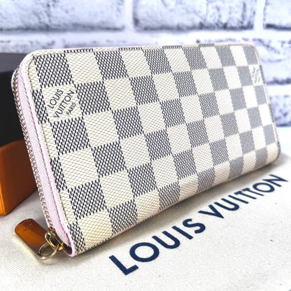 Louis Vuitton Damier Azur Zippy Wallet