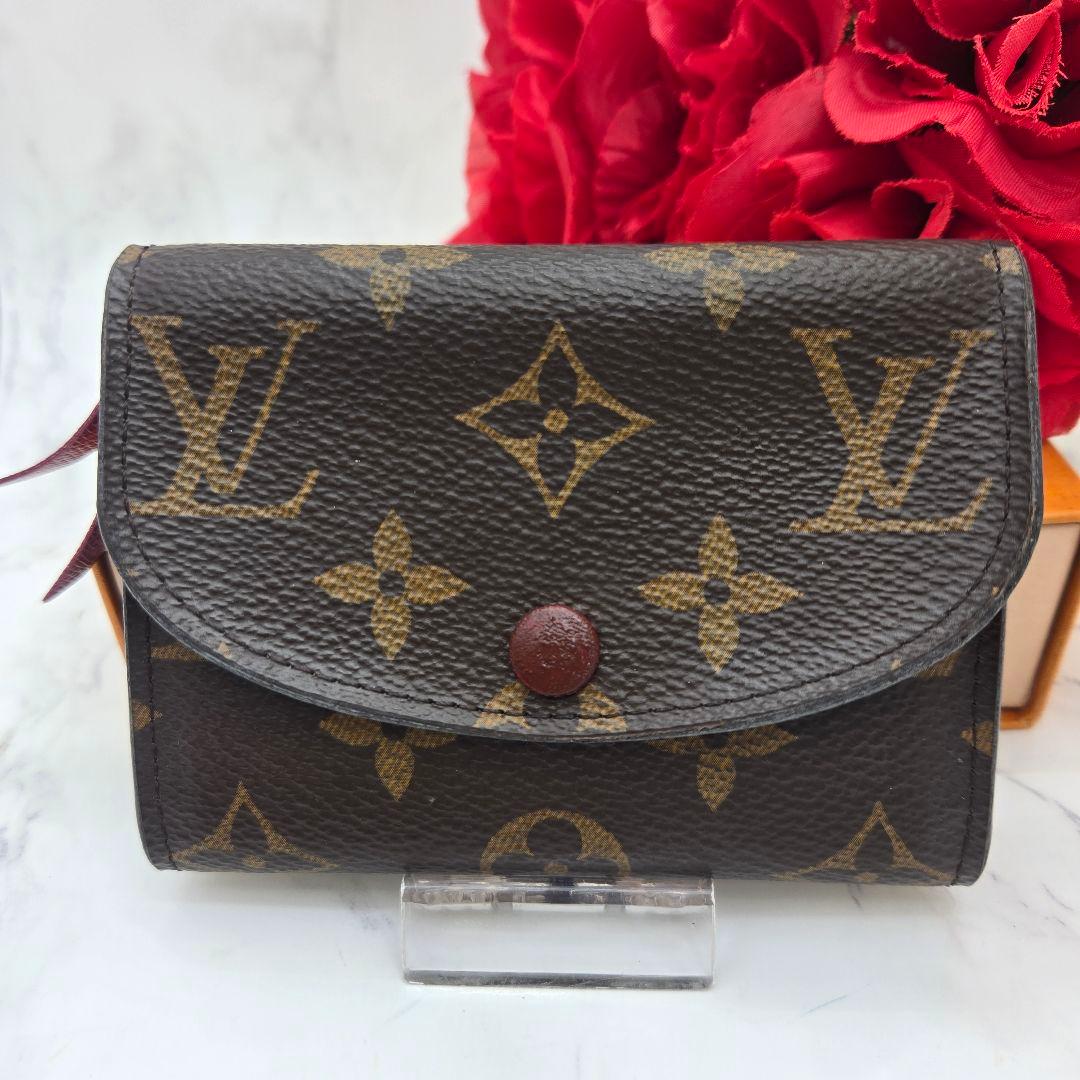 Louis Vuitton Porte Monnaie Rosalie Fuchsia Fold