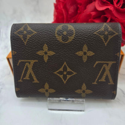 Louis Vuitton Porte Monnaie Rosalie Fuchsia Fold — view 2