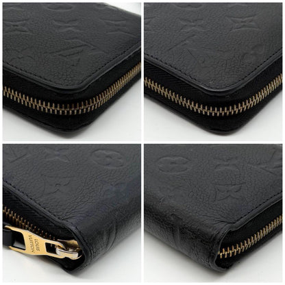 Louis Vuitton Zippy Wallet Empreinte Black Round — view 5