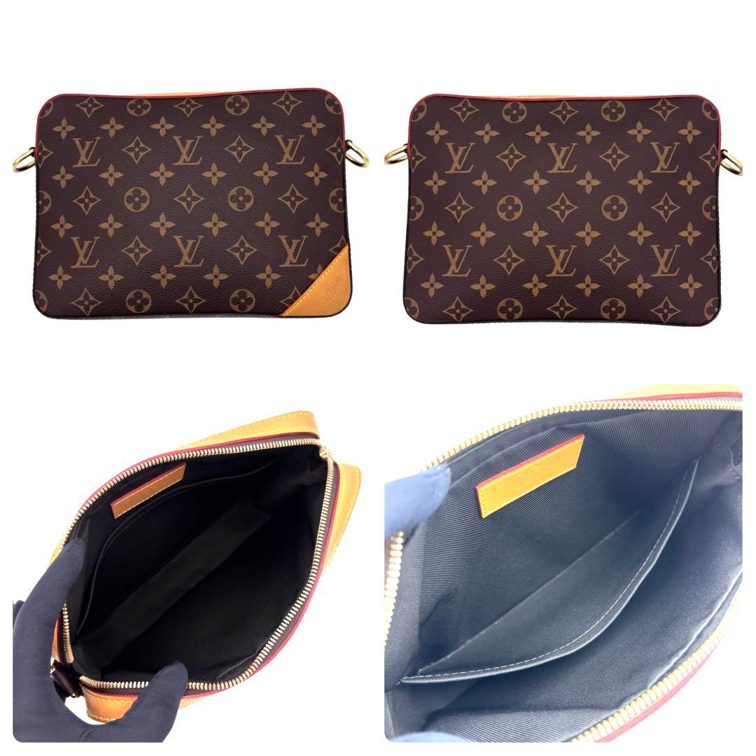 Louis Vuitton Monogram Trio Messenger Collaboration Brown — view 3