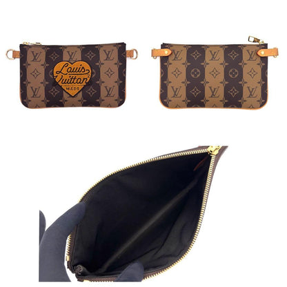 Louis Vuitton Monogram Trio Messenger Collaboration Brown — view 7