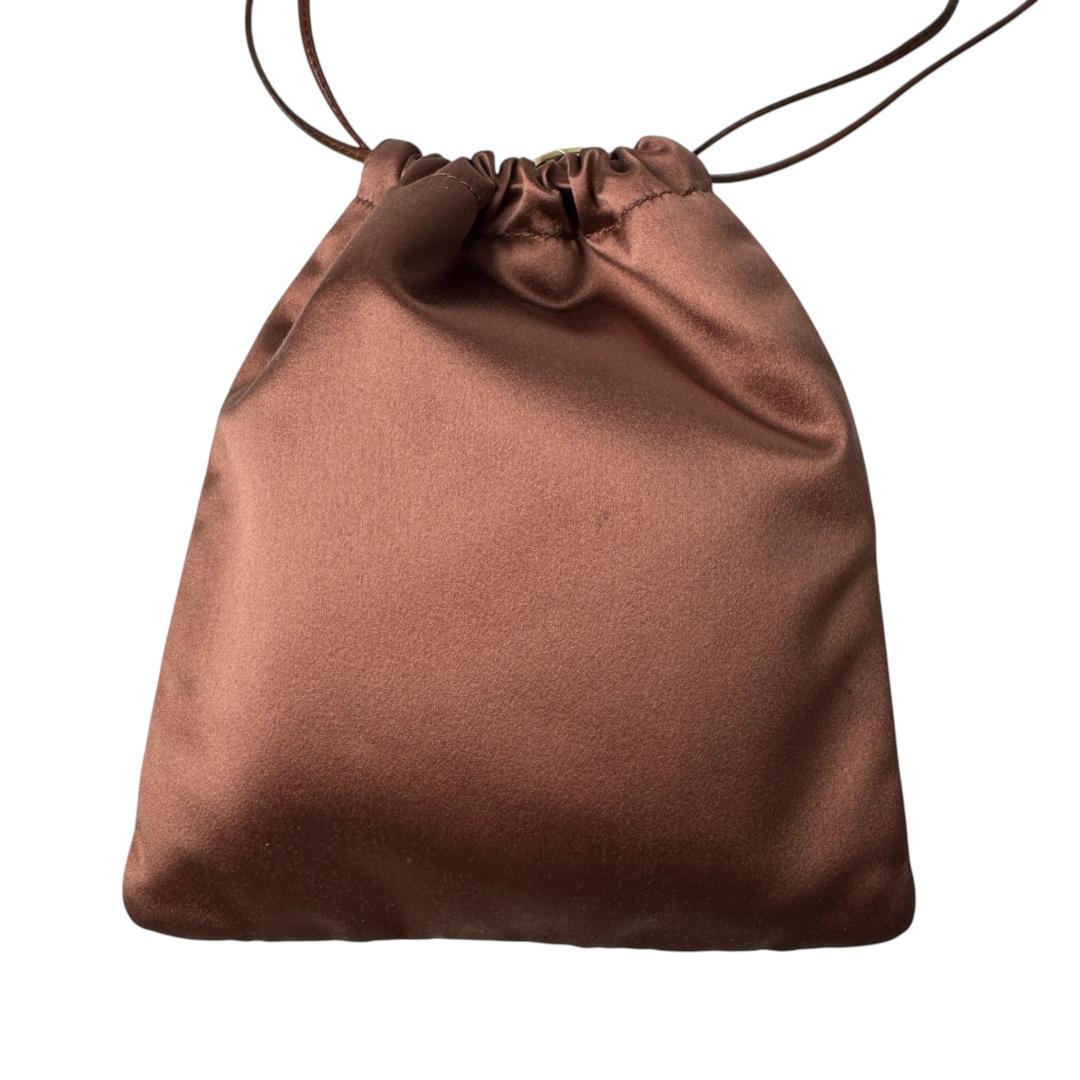 Miu Miu Satin Drawstring Pouch — view 4