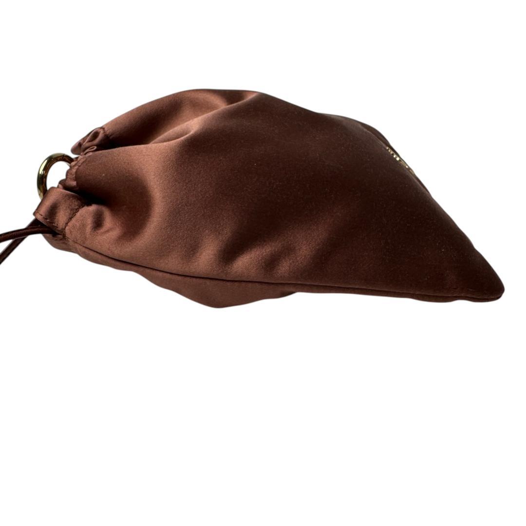 Miu Miu Satin Drawstring Pouch — view 6