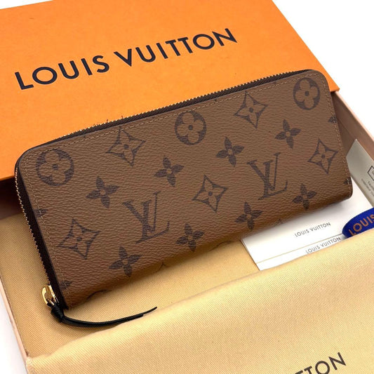 Louis Vuitton Monogram Reverse Portefeuille Clemence Wallet