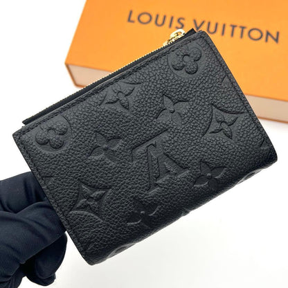 Louis Vuitton Portefeuille Lisa Empreinte Noir Black Wallet — view 2