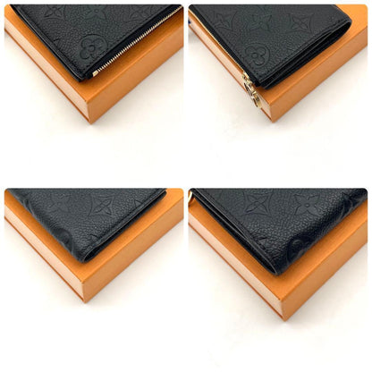 Louis Vuitton Portefeuille Lisa Empreinte Noir Black Wallet — view 9