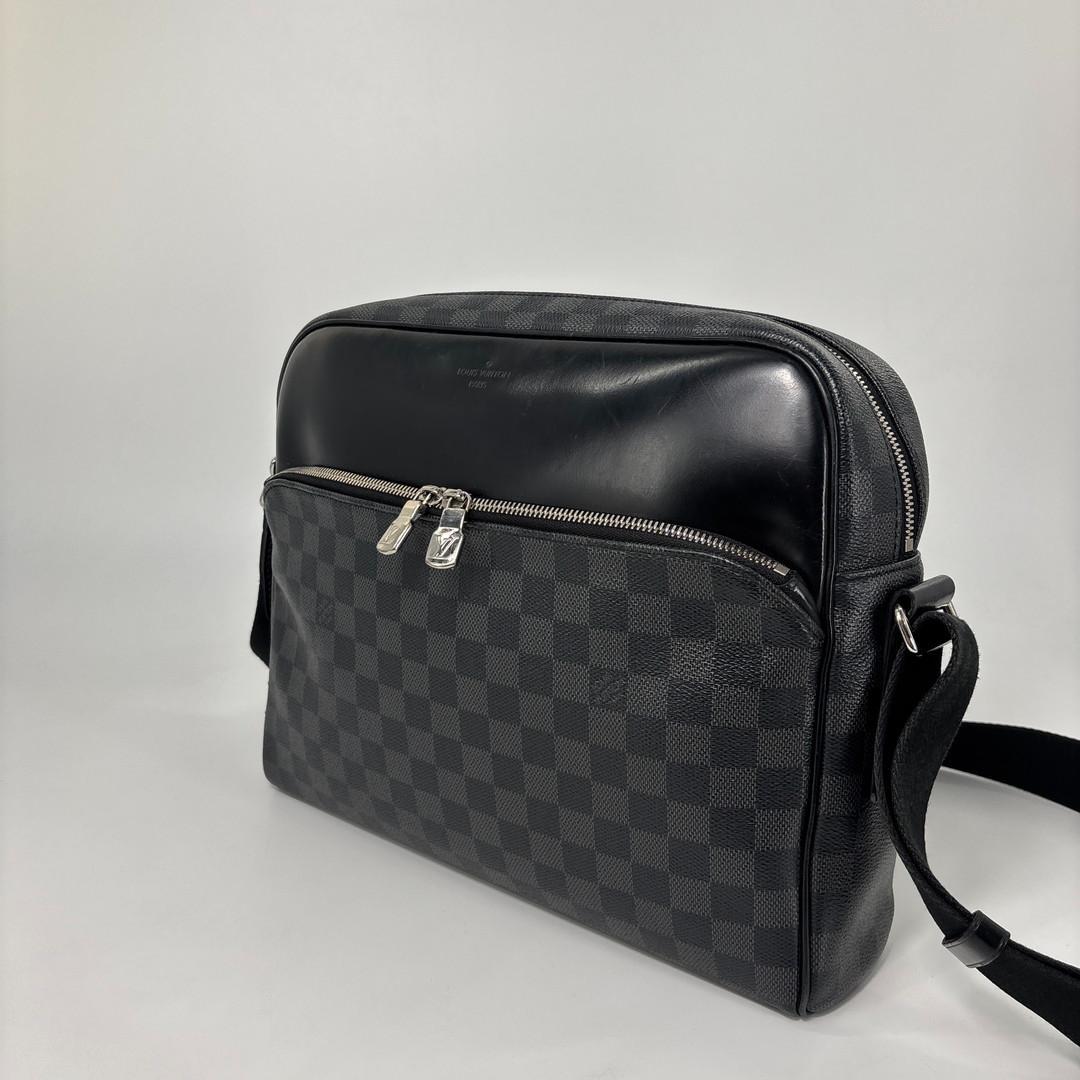 Louis Vuitton Super Damier Graphite Dayton MM Shoulder Bag — view 2