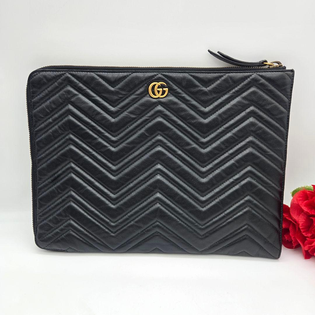 Gucci Clutch GG Marmont Quilted