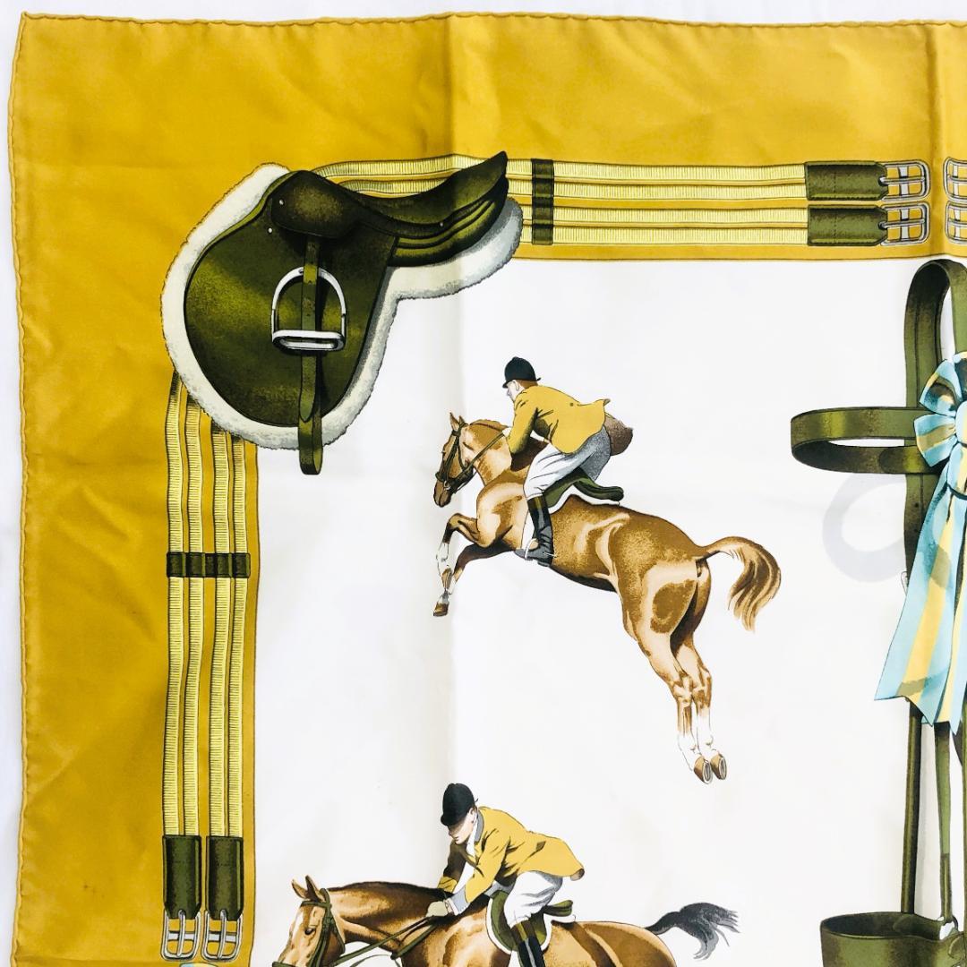 Hermes Carre 90 Jumping No Tags