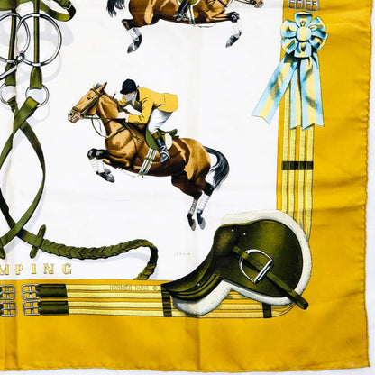 Hermes Carre 90 Jumping No Tags