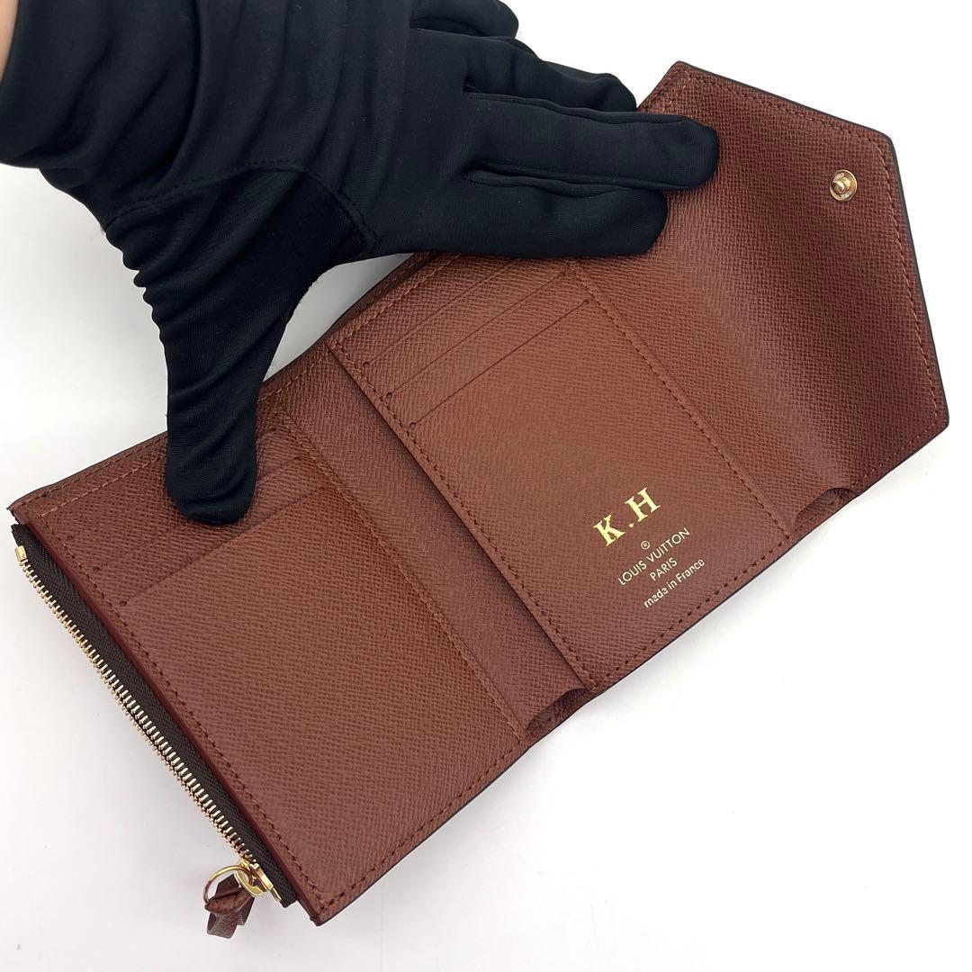Louis Vuitton Monogram Portefeuille Victorine Trifold Wallet — view 4