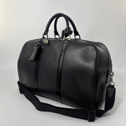 Louis Vuitton Taiga Kendall PM Ardoise Boston Bag Black — view 2