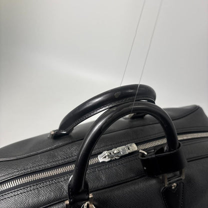 Louis Vuitton Taiga Kendall PM Ardoise Boston Bag Black — view 6