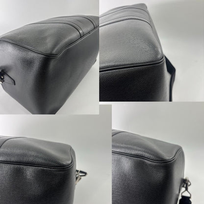 Louis Vuitton Taiga Kendall PM Ardoise Boston Bag Black — view 8