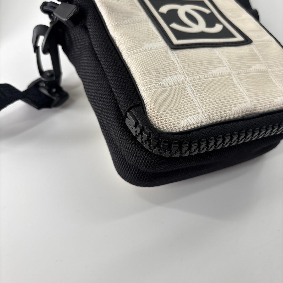 Chanel Sports Line Shoulder Bag Black — view 7