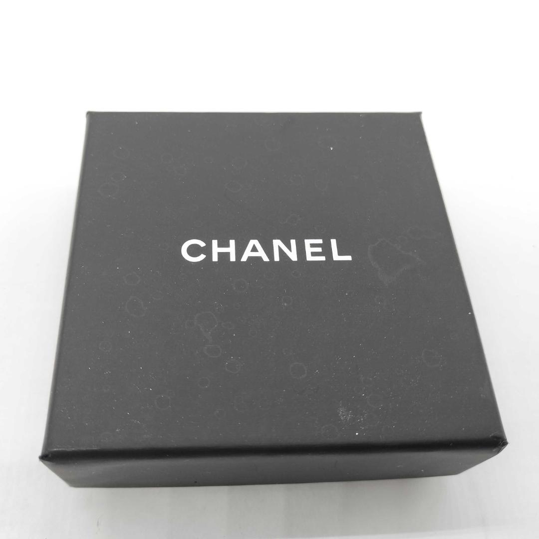Chanel CC Logo Brooch Gold Pink Clover Pin
