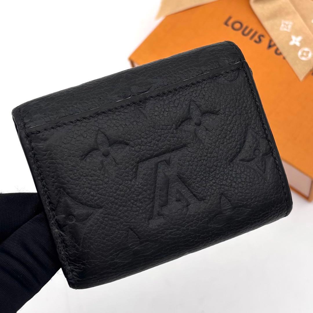 Louis Vuitton Monogram Empreinte Portefeuille Zoe Noir Wallet — view 2