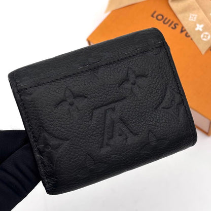 Louis Vuitton Monogram Empreinte Portefeuille Zoe Noir Wallet — view 2
