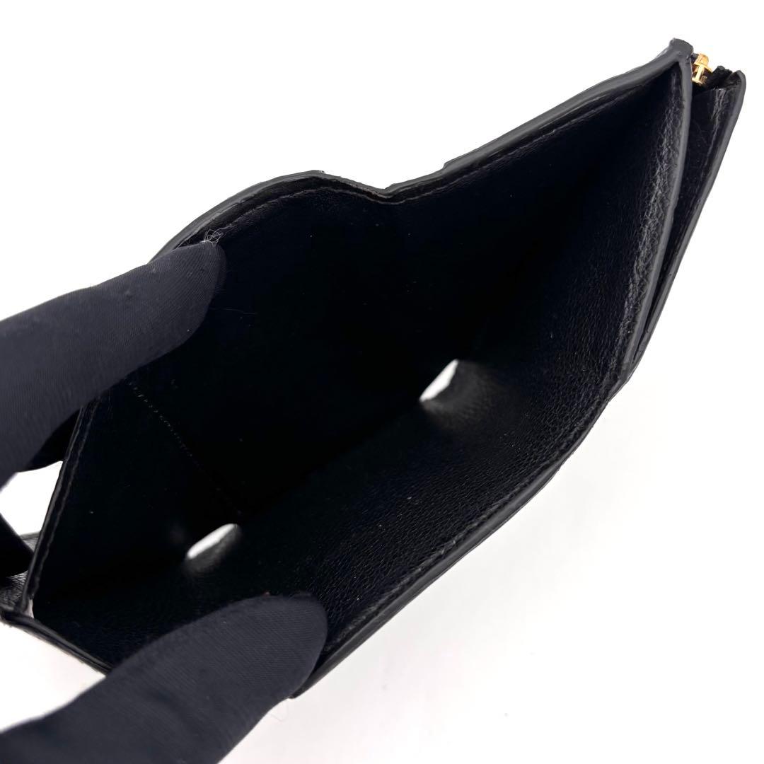 Louis Vuitton Monogram Empreinte Portefeuille Zoe Noir Wallet — view 5