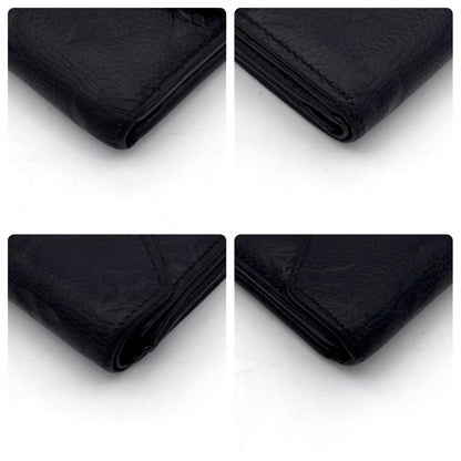Louis Vuitton Monogram Empreinte Portefeuille Zoe Noir Wallet — view 8