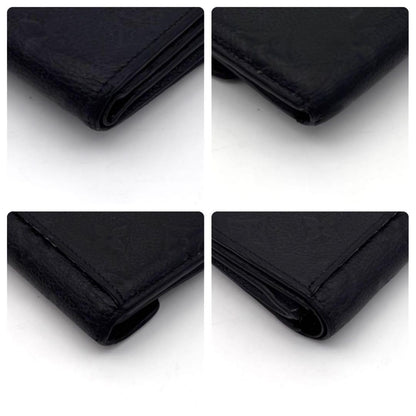 Louis Vuitton Monogram Empreinte Portefeuille Zoe Noir Wallet — view 9