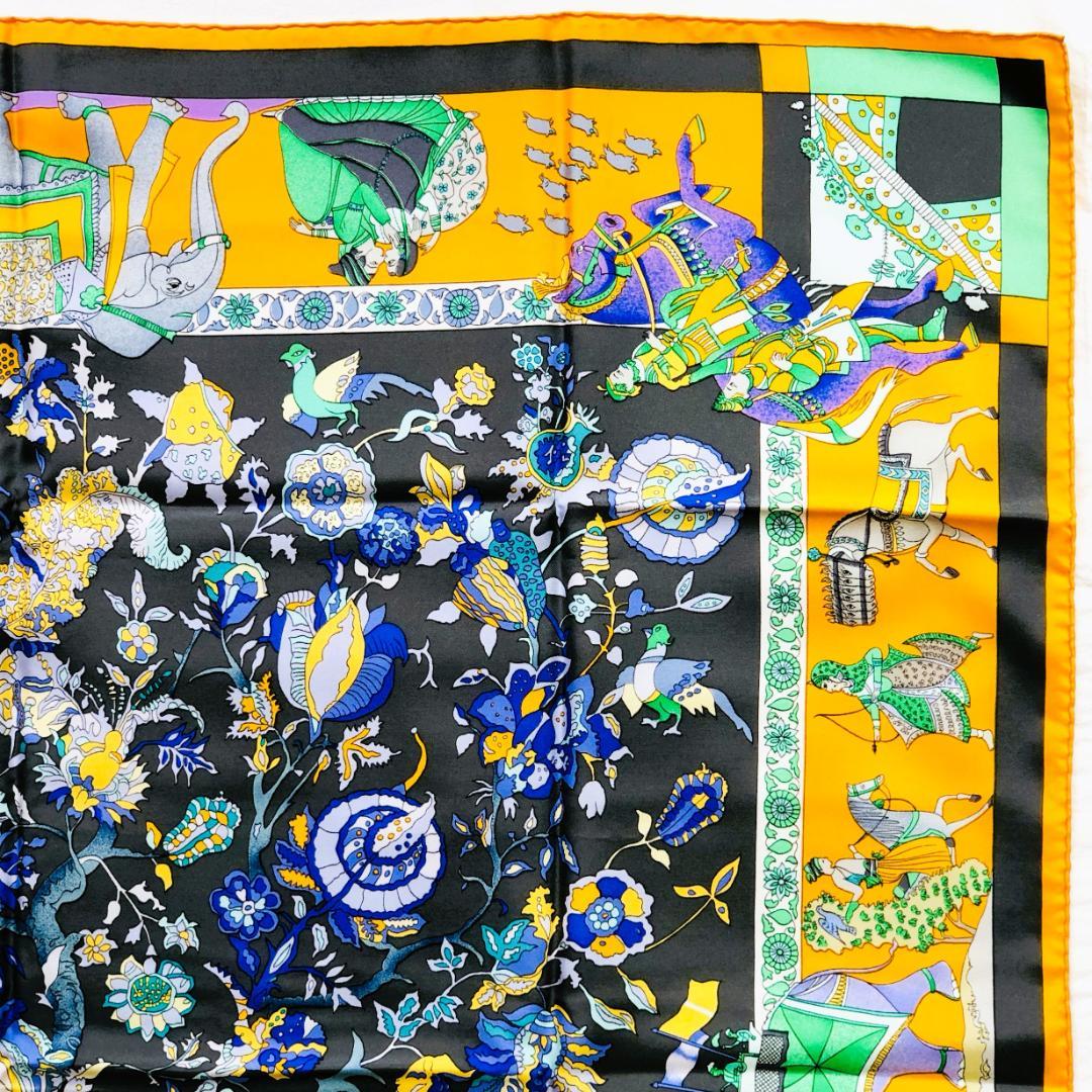 Hermes Carre 90 Dazzling India Scarf