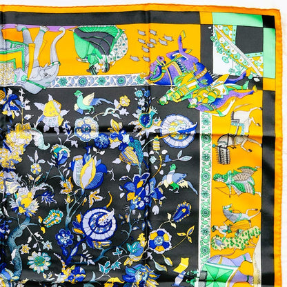 Hermes Carre 90 Dazzling India Scarf