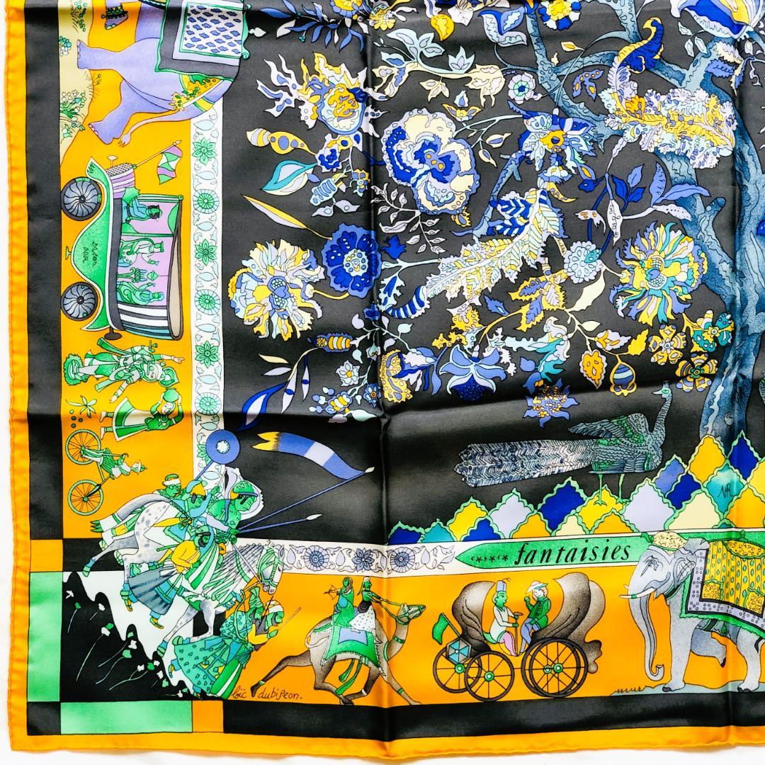 Hermes Carre 90 Dazzling India Scarf