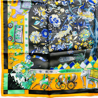 Hermes Carre 90 Dazzling India Scarf