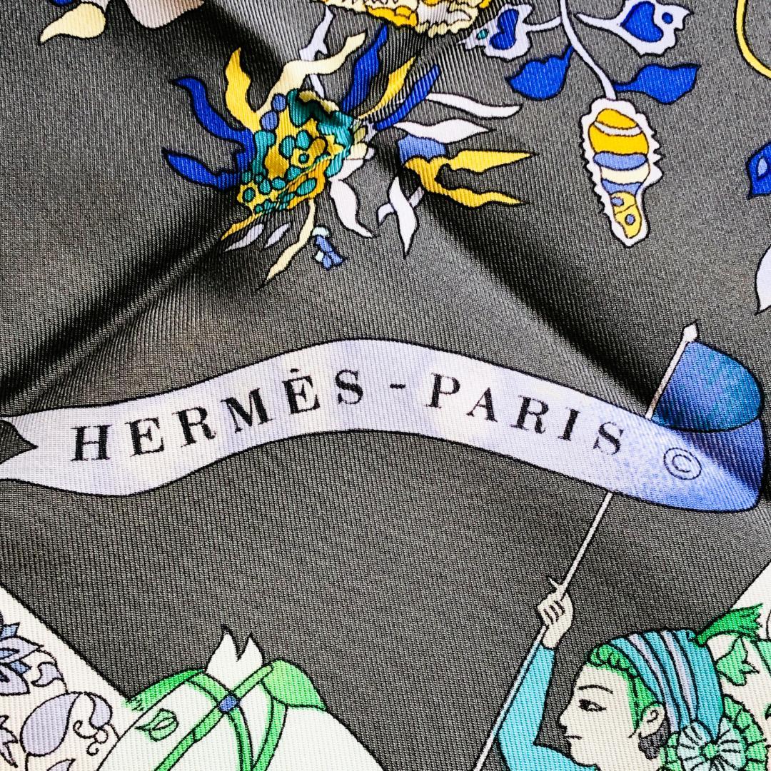 Hermes Carre 90 Dazzling India Scarf