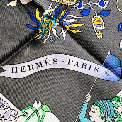 Hermes Carre 90 Dazzling India Scarf