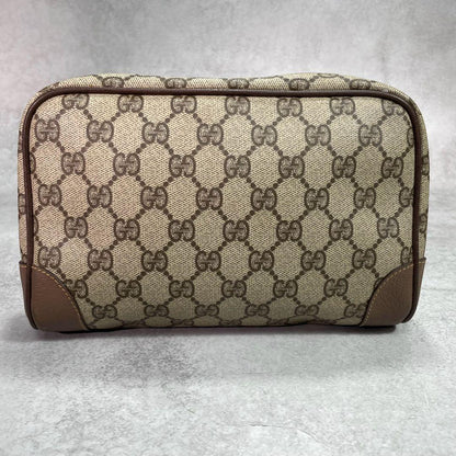 Gucci GG Clutch Brown Beige Second Logo — view 3