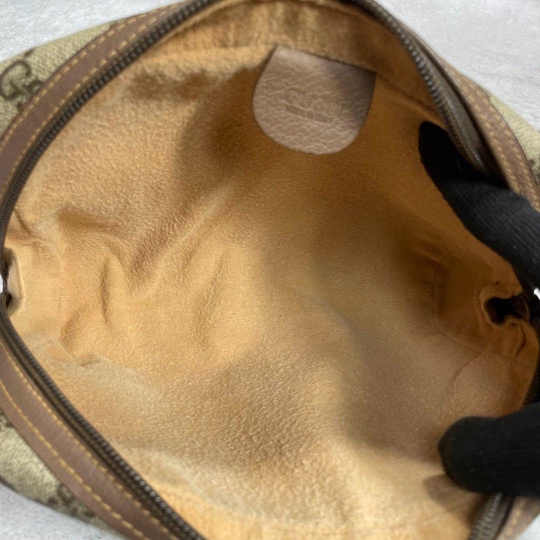 Gucci GG Clutch Brown Beige Second Logo — view 4