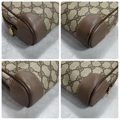 Gucci GG Clutch Brown Beige Second Logo — view 7