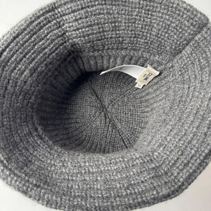 Celine Triomphe Cashmere Bucket Hat Knit — view 8
